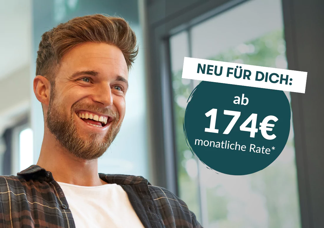 Banner - Mobile Landingpage - Monatliche Rate